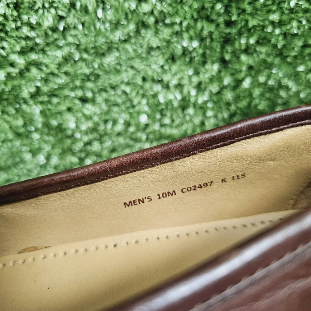 Cole Haan Horsebit Brown Leather Slip On Dress Loafers Mens Size 10 M